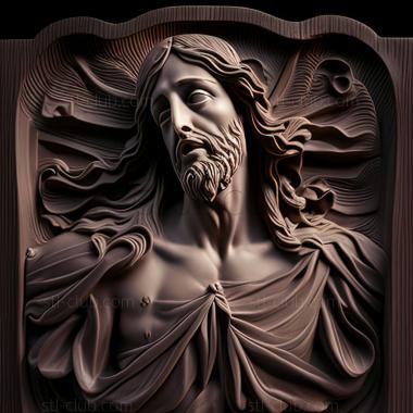 3D model st jesus (STL)